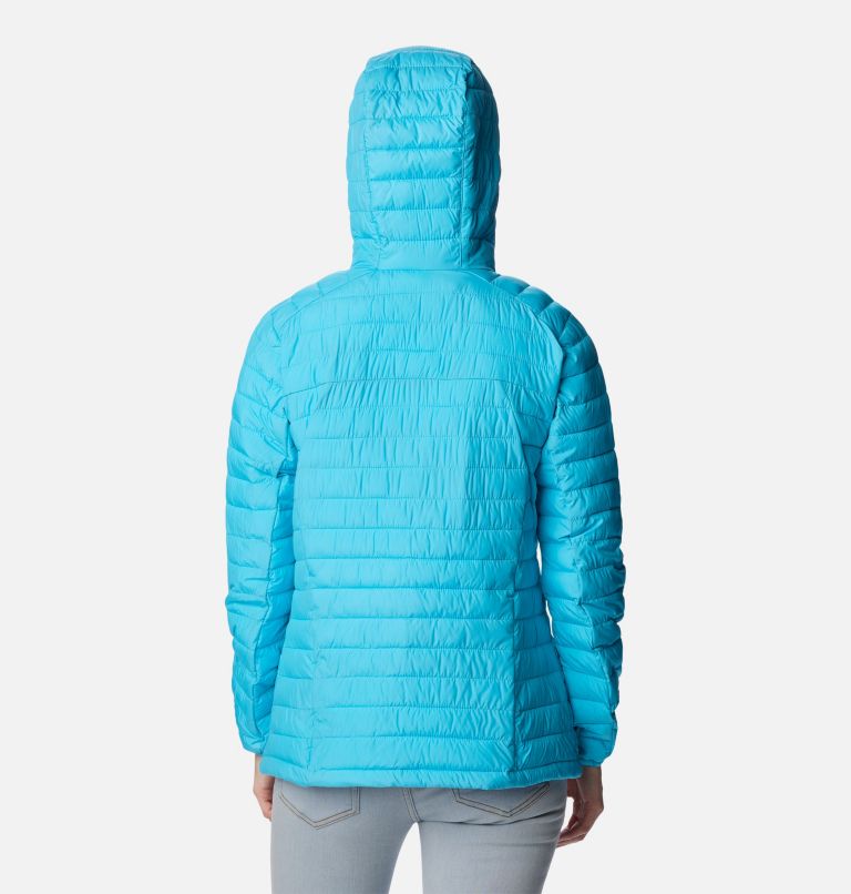 Women's Silver Falls Hooded Insulated Jacket, Color: Atoll, image 2