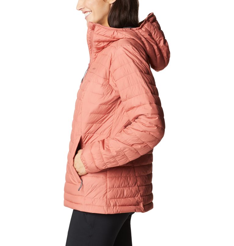 Silver Falls Hooded Jacket, Color: Dark Coral, image 3
