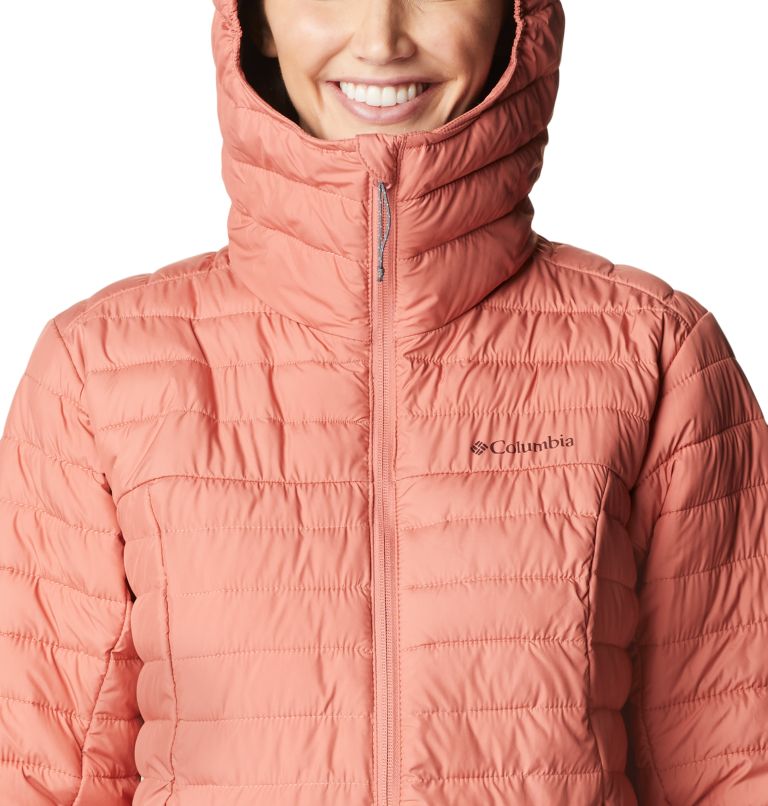 Silver Falls Hooded Jacket, Color: Dark Coral, image 4