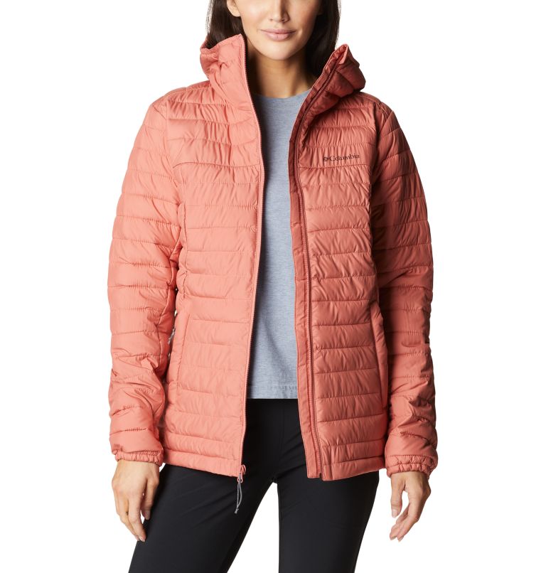 Silver Falls Hooded Jacket, Color: Dark Coral, image 7