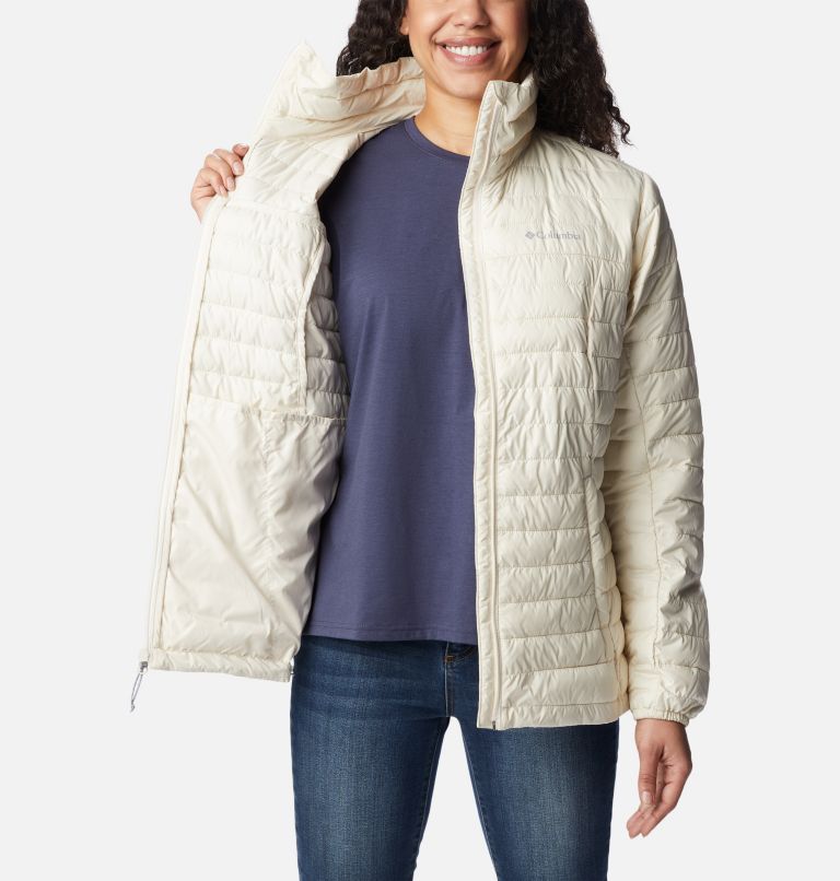 Women's Silver Falls Full Zip Jacket, Color: Chalk, image 5