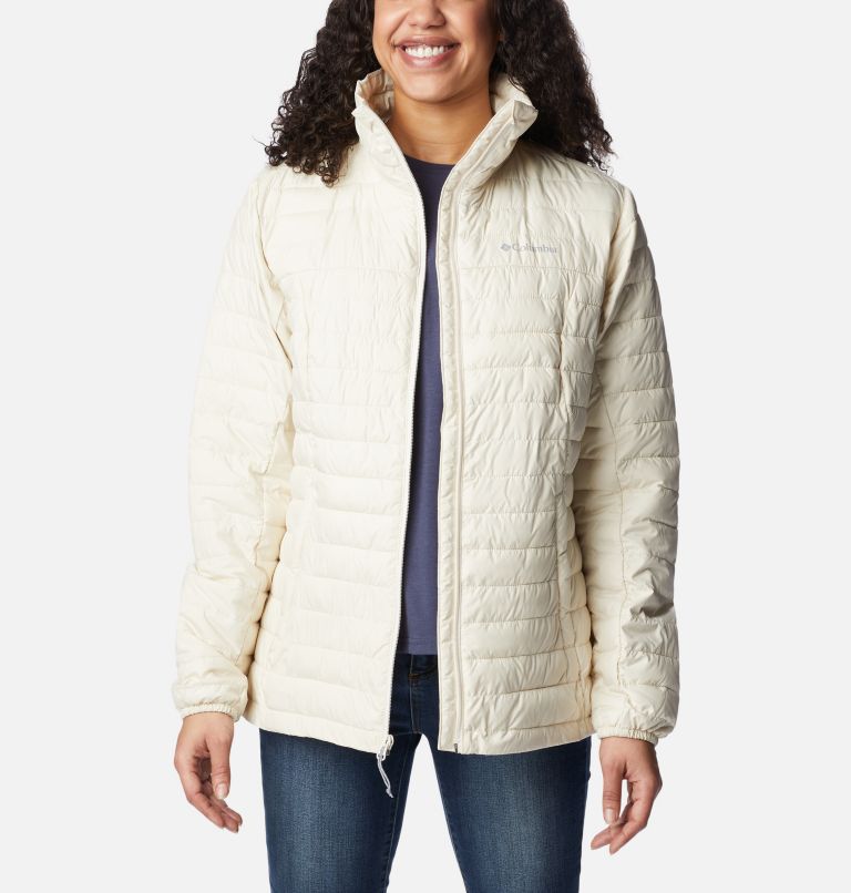 Women's Silver Falls Full Zip Jacket, Color: Chalk, image 8