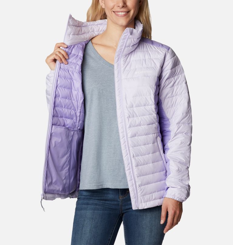 Thumbnail: Women's Silver Falls Full Zip Jacket, Color: Purple Tint, Frosted Purple, image 5