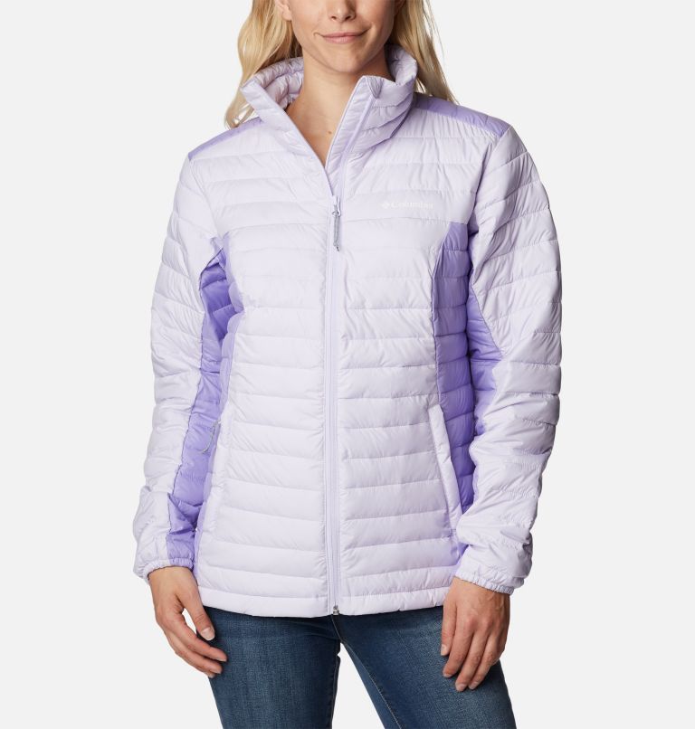 Women's Silver Falls Full Zip Jacket, Color: Purple Tint, Frosted Purple, image 1