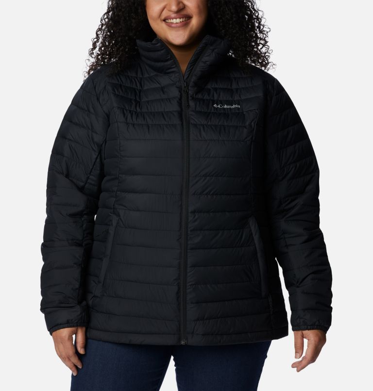 Women's Silver Falls Full Zip Jacket - Plus Size, Color: Black, image 1