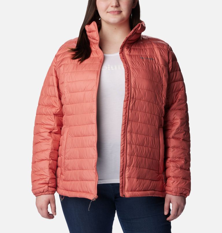 Manteau à fermeture éclair Silver Falls Femme - Grandes tailles, Color: Dark Coral, image 8