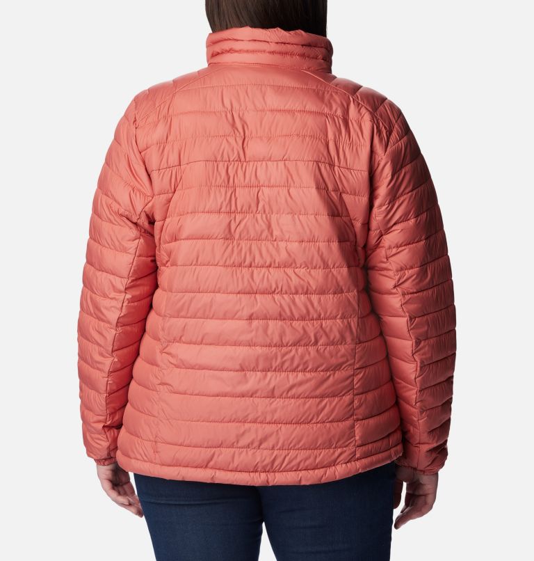 Manteau à fermeture éclair Silver Falls Femme - Grandes tailles, Color: Dark Coral, image 2