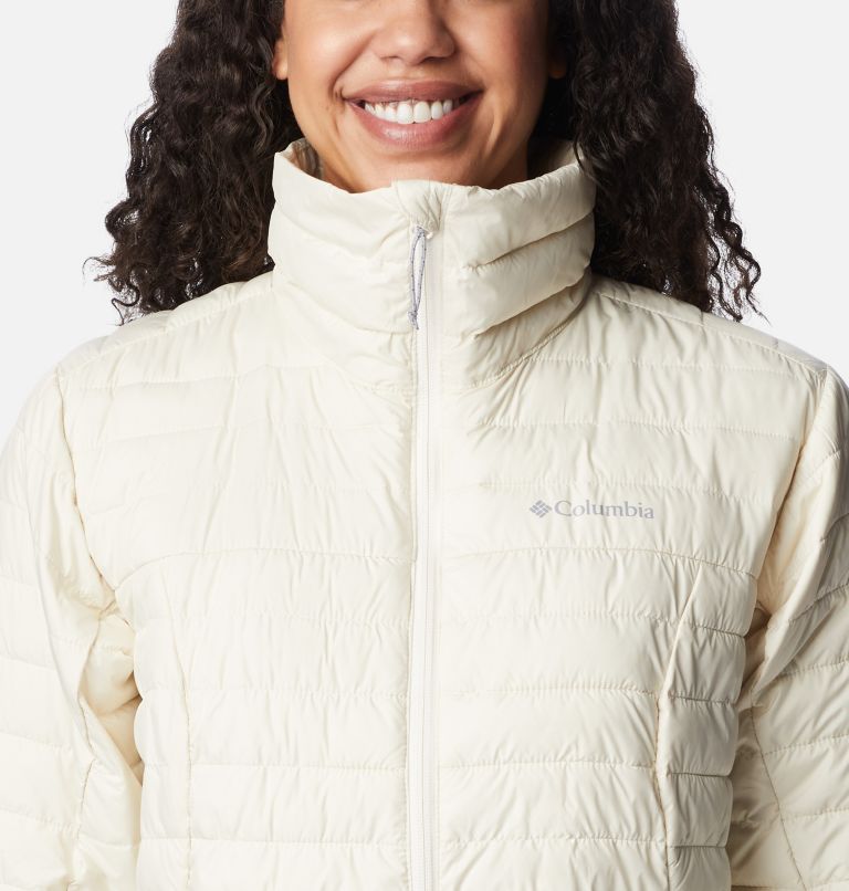 Women's Silver Falls Packable Insulated Jacket, Color: Chalk, image 4