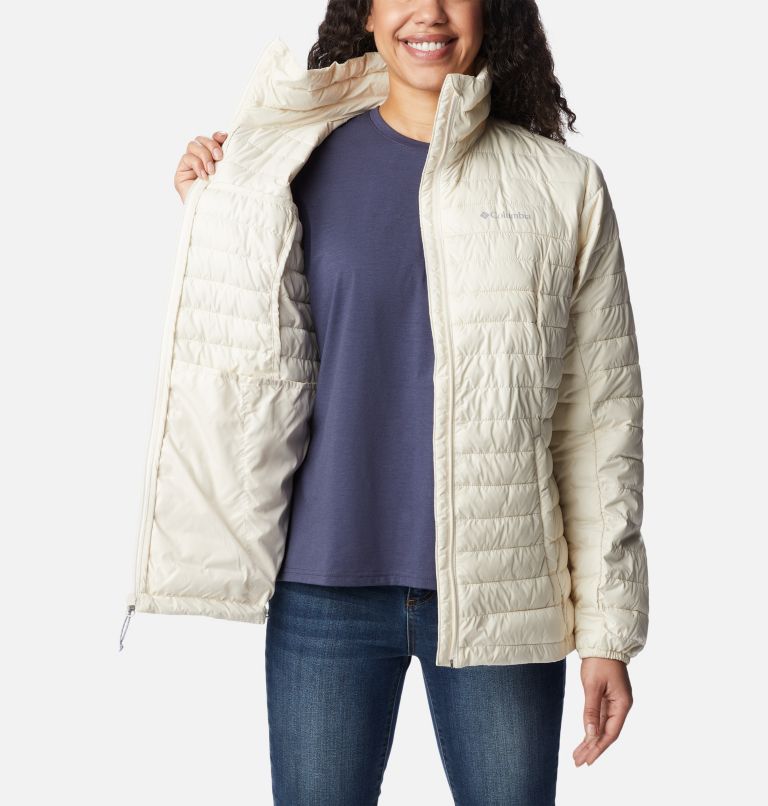Thumbnail: Women's Silver Falls Packable Insulated Jacket, Color: Chalk, image 5