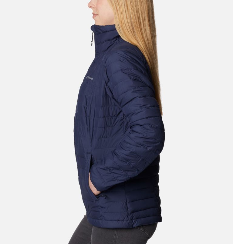 Women's Silver Falls Packable Insulated Jacket, Color: Nocturnal, image 3