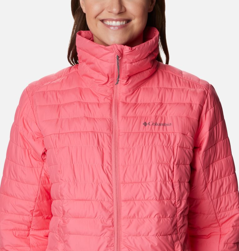 Women's Silver Falls Packable Insulated Jacket, Color: Camellia Rose, image 4