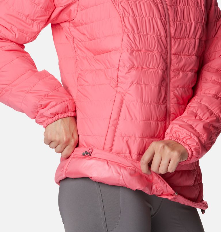 Women's Silver Falls Packable Insulated Jacket, Color: Camellia Rose, image 6