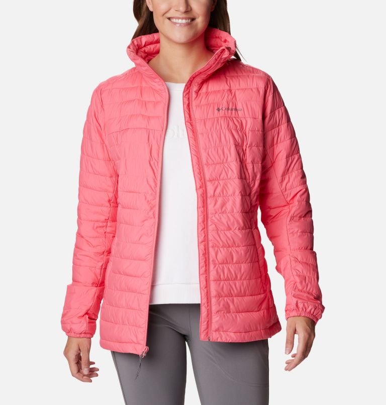 Women's Silver Falls Packable Insulated Jacket, Color: Camellia Rose, image 7