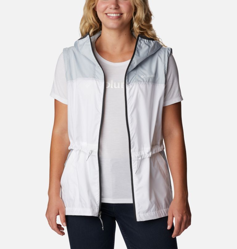 Thumbnail: Women's Alpine Chill Convertible Jacket, Color: Cirrus Grey, White, image 8