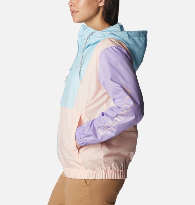 Lily Basin Jacket | 490 | XXL, Color: Spring Blue, Frosted Purple, Peach Blssm, image 3