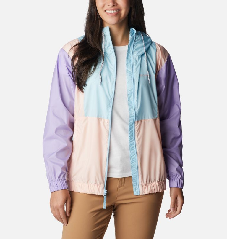 Lily Basin Jacket | 490 | XXL, Color: Spring Blue, Frosted Purple, Peach Blssm, image 5