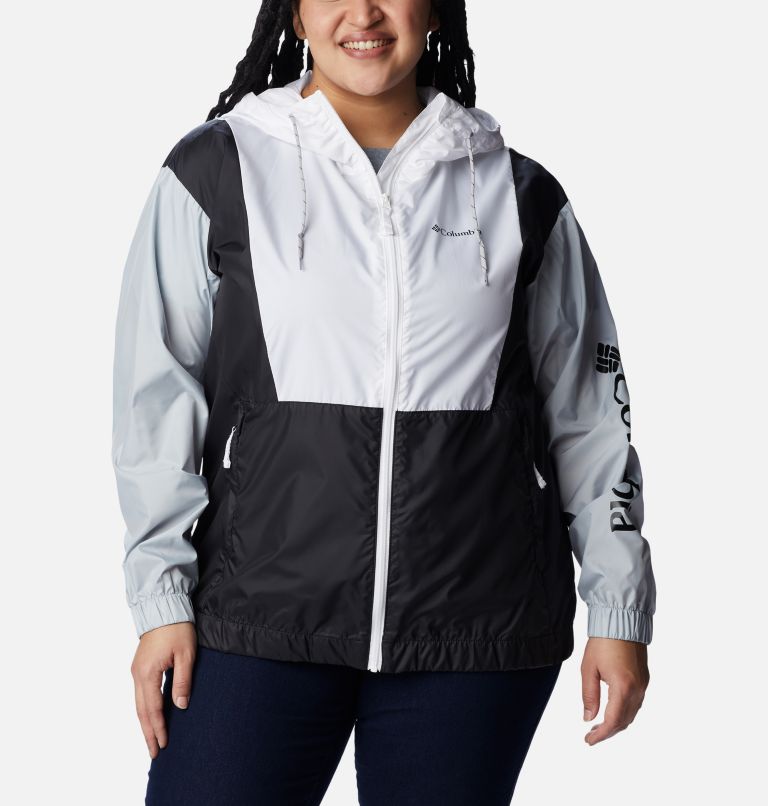 Women's Lily Basin Jacket - Plus Size, Color: White, Cirrus Grey, Black, image 1