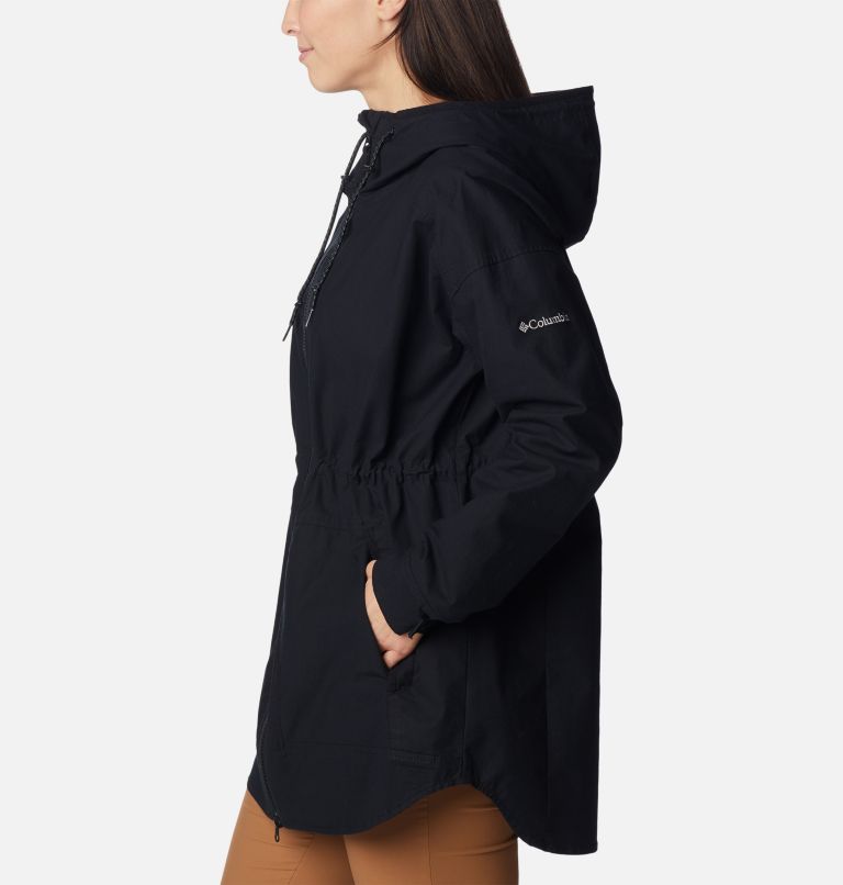 Sage Lake lange gefütterte Jacke für Frauen, Color: Black, image 3