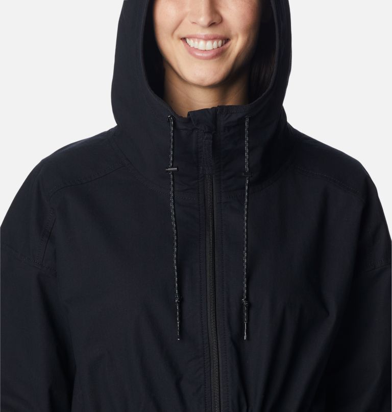 Sage Lake lange gefütterte Jacke für Frauen, Color: Black, image 4