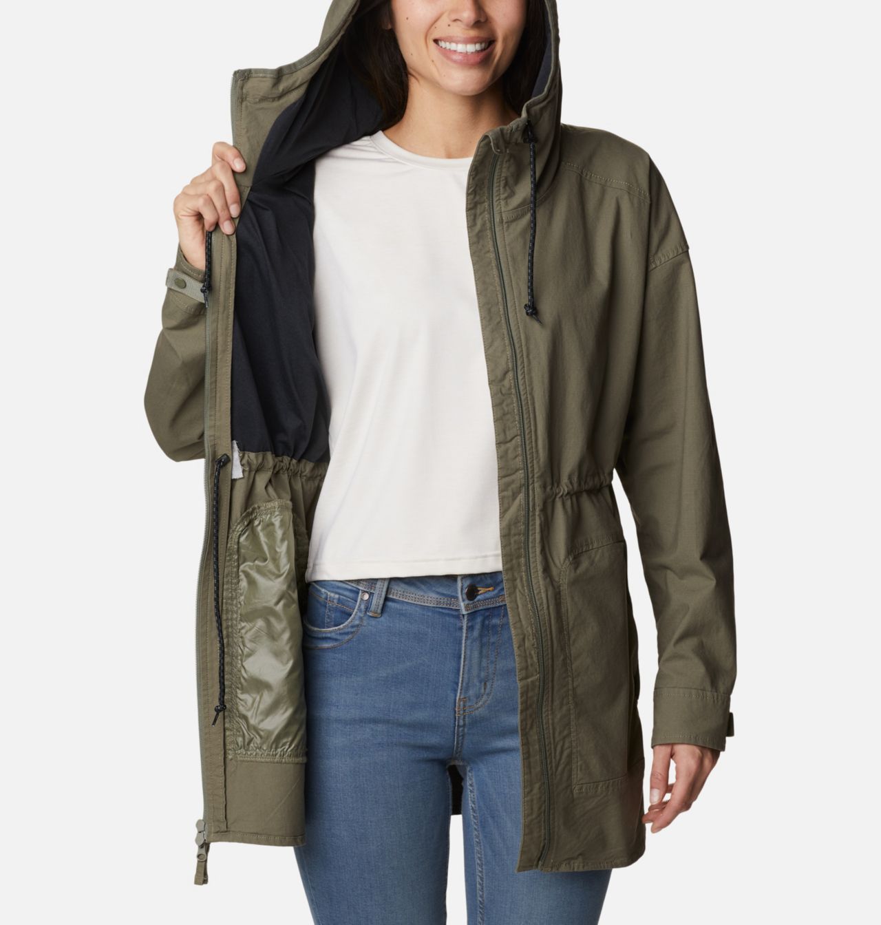 Women's Sage Lake™ Long Lined Jacket | 397 | XL 5