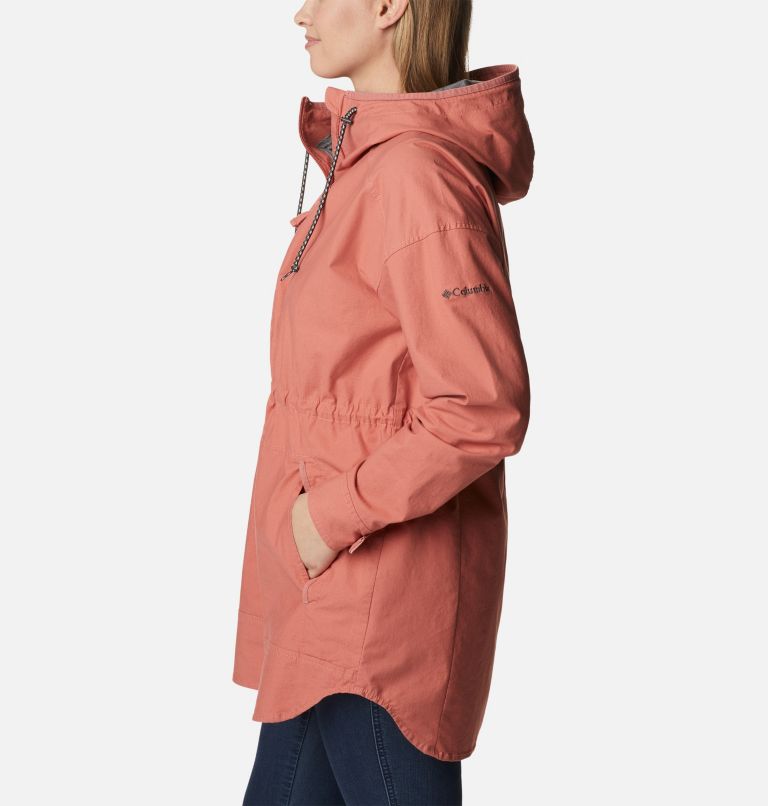Sage Lake Long Lined Jacket | 639 | XXL, Color: Dark Coral, image 3