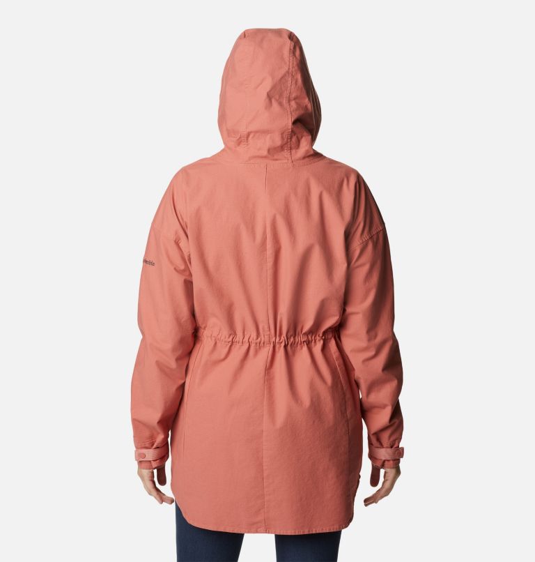 Sage Lake Long Lined Jacket | 639 | XXL, Color: Dark Coral, image 2