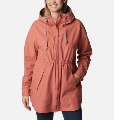 Chaqueta impermeable de largo medio con forro Clermont™ para mujer