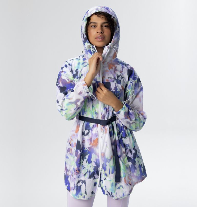 Parkette Long Wind Jacket | 101 | XXL, Color: White Impressions Print, image 8