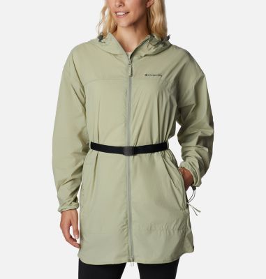 Columbia womens shine struck ii clearance waterproof rain mid hooded jacket