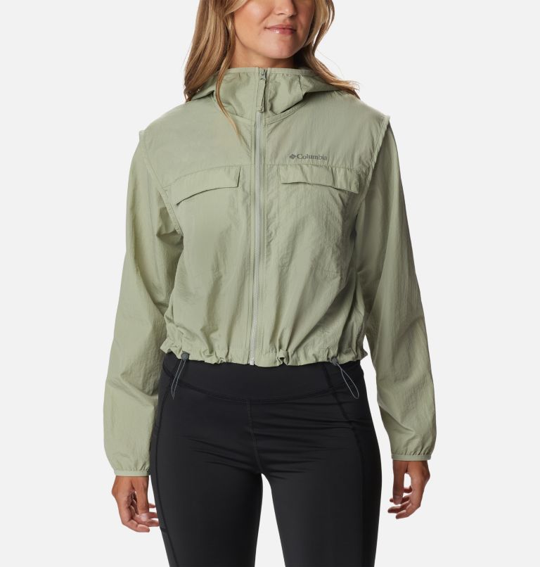 Women's Spring Canyon Wind Interchange Jacket, Color: Safari, image 12