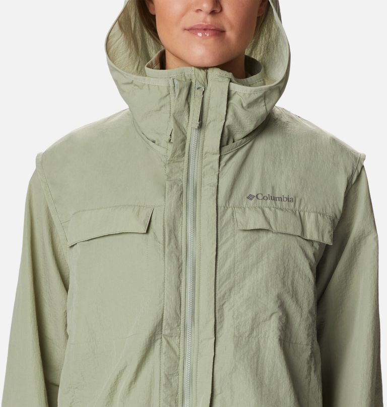 Thumbnail: Women's Spring Canyon Wind Interchange Jacket, Color: Safari, image 4