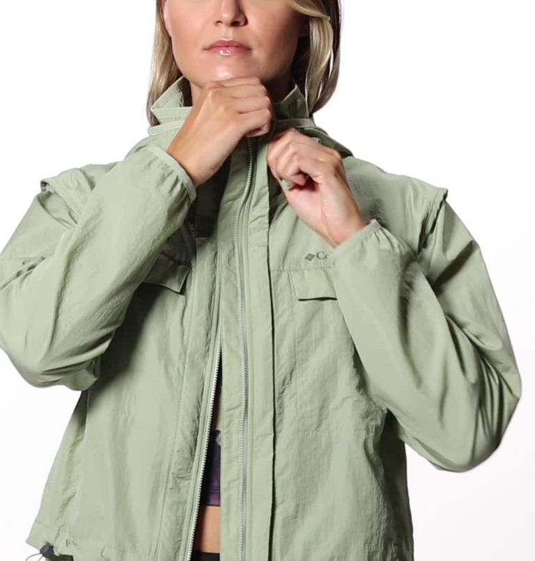 Women's Spring Canyon Wind Interchange Jacket, Color: Safari