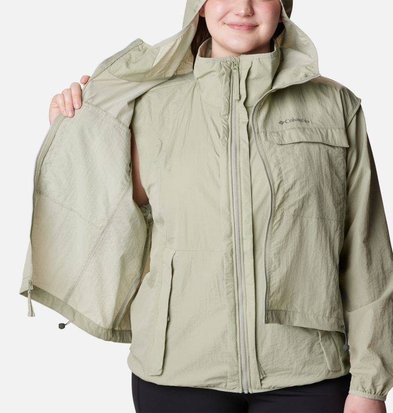 Women's Spring Canyon Wind Interchange Jacket - Plus Size, Color: Safari, image 5