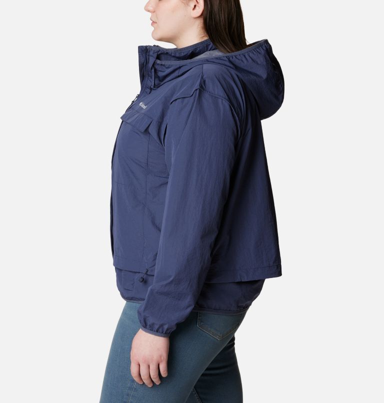 Women's Spring Canyon Wind Interchange Jacket - Plus Size, Color: Nocturnal, image 3