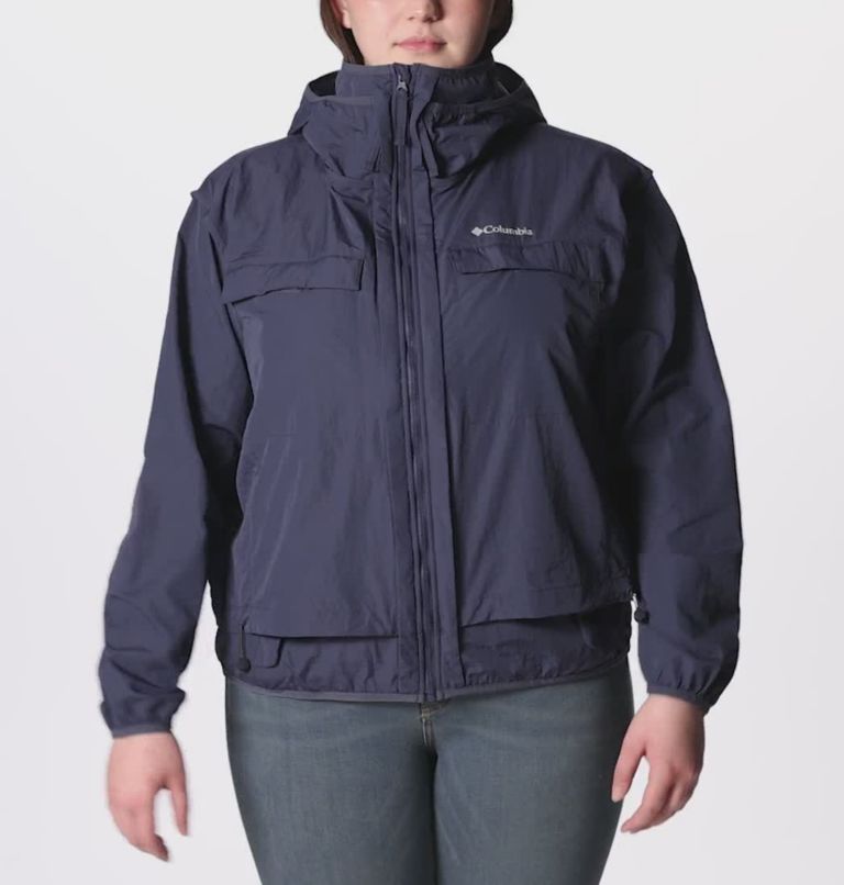 Women's Spring Canyon Wind Interchange Jacket - Plus Size, Color: Nocturnal