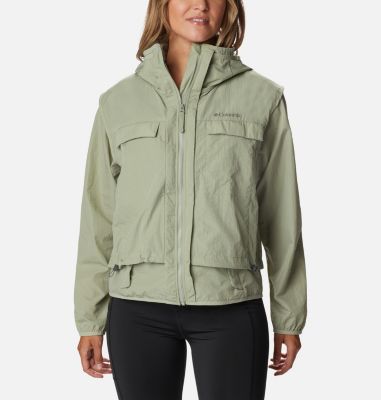 Chaqueta con capucha Columbia Pebble Peak Down mujer