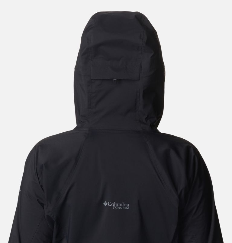 Thumbnail: Women's Mazama Trail Waterproof Jacket, Color: Black, image 7