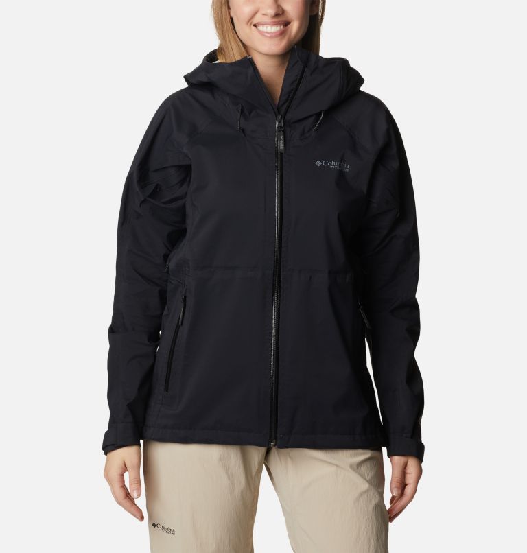 Thumbnail: Women's Mazama Trail Waterproof Jacket, Color: Black, image 1