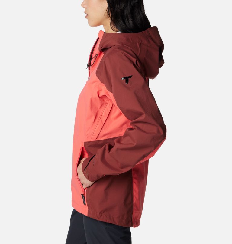 Thumbnail: Women's Mazama Trail Waterproof Jacket, Color: Juicy, Spice, image 3