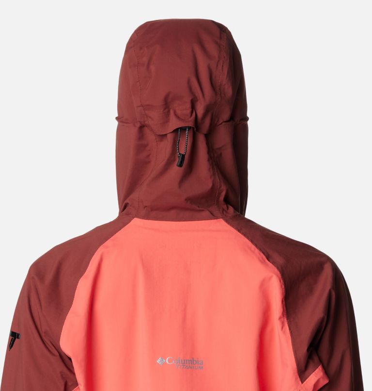 Chaqueta impermeable Mazama Trail para mujer, Color: Juicy, Spice, image 8