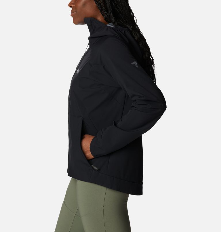 Manteau à coquille souple Platinum Peak Femme, Color: Black, image 3