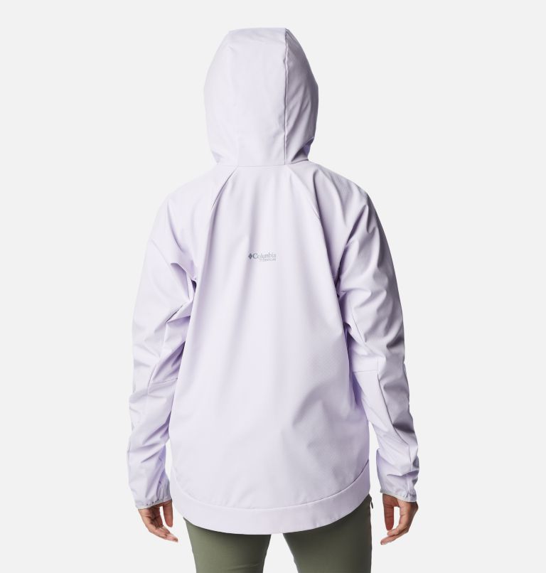 Platinum Peak Softshell Jacket | 568 | XS, Color: Purple Tint, image 2