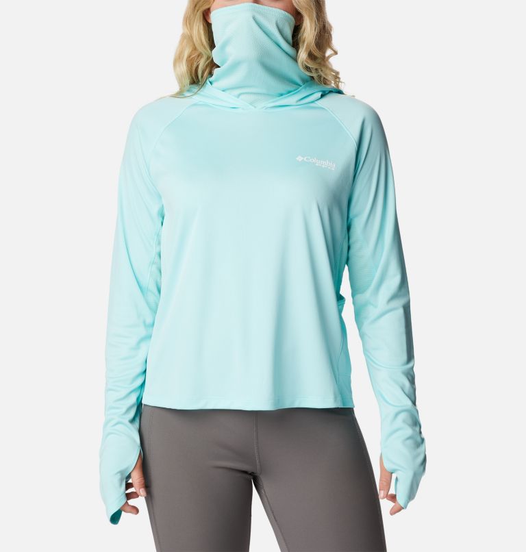Tidal Tee Vent Hoodie | 499 | XXL, Color: Gulf Stream, White Logo, image 9