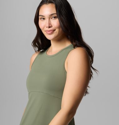 Women's PFG Freezer Tank Dress, Color: Cypress, image 8