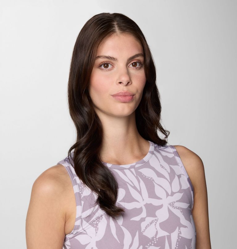 Robe-débardeur PFG Freezer Femme, Color: Shale Purple Broadleaf, image 4