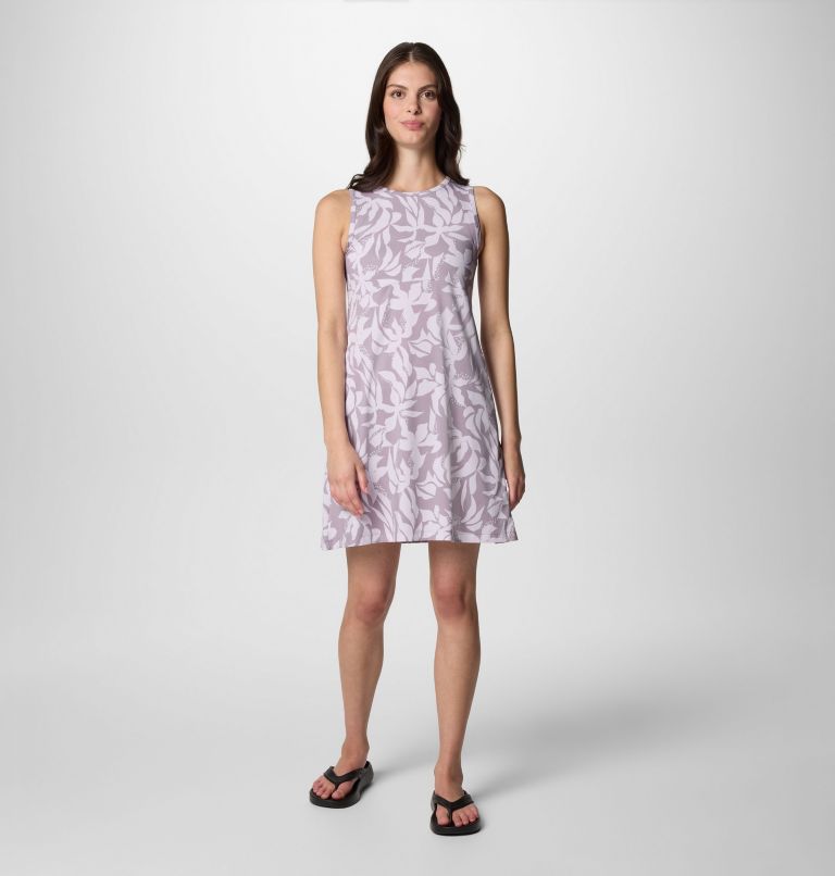 Robe-débardeur PFG Freezer Femme, Color: Shale Purple Broadleaf, image 1