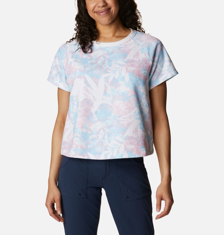 Haut en tissu éponge PFG Slack Water Femme, Color: White Skydye, image 1