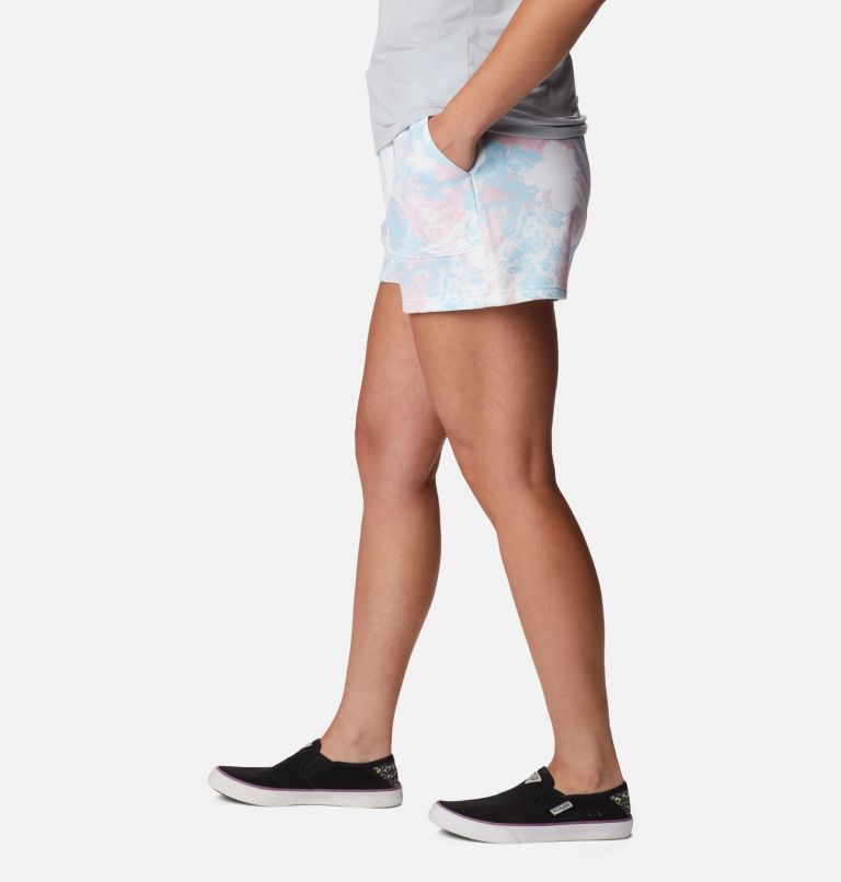 Short en tissu éponge PFG Slack Water Femme, Color: White Skydye, image 3