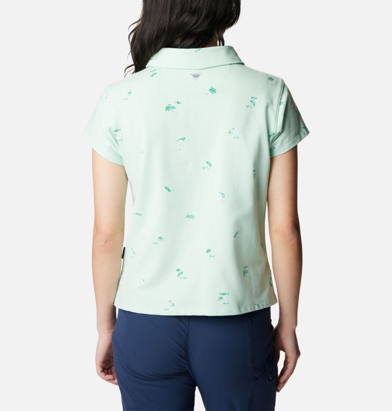 Women's PFG Super Sun Drifter™ Short Sleeve Polo Shirt 2