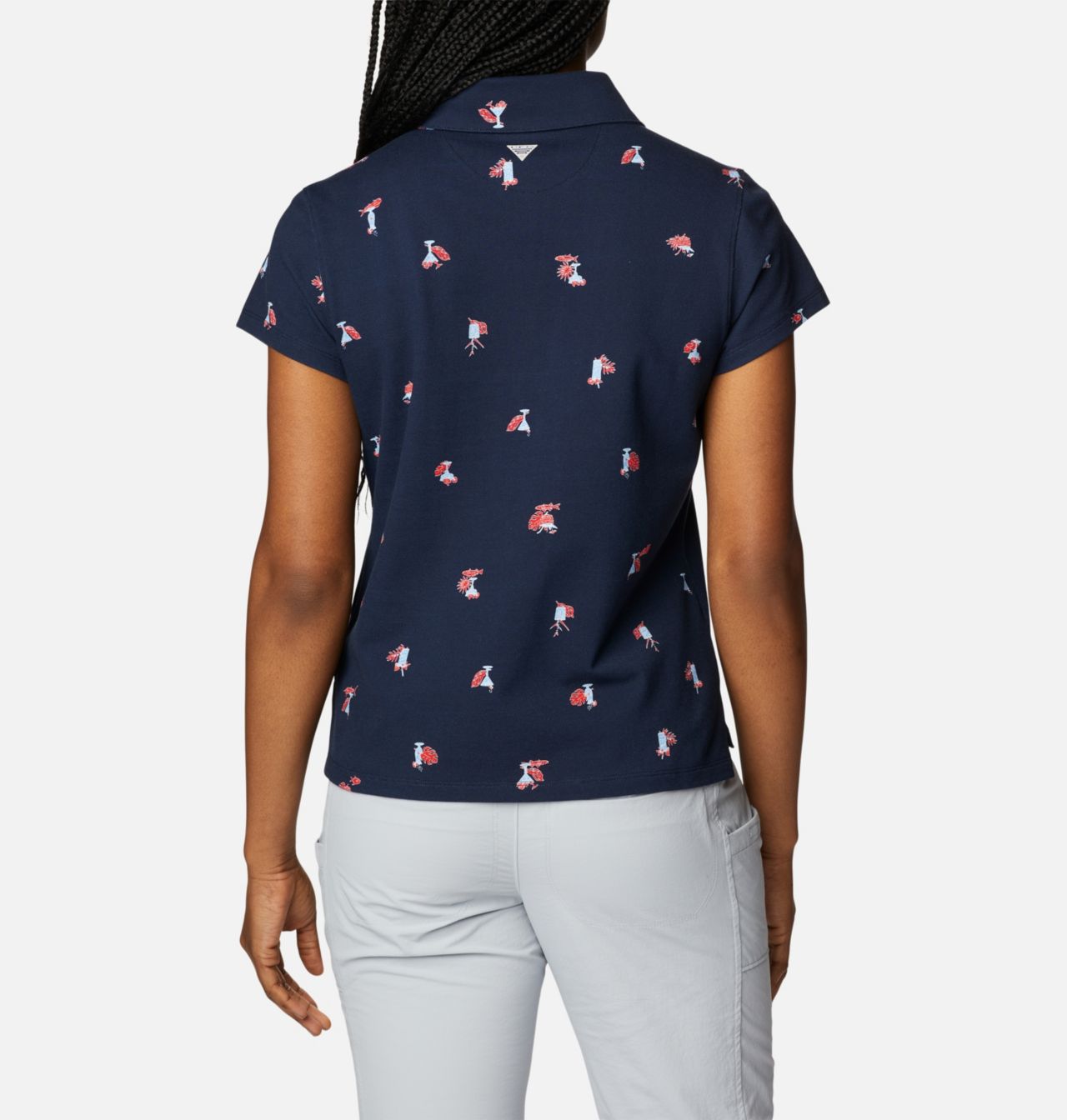 Women's PFG Super Sun Drifter™ Short Sleeve Polo Shirt 2